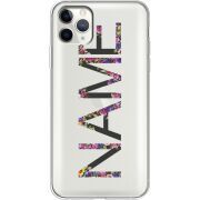 Прозрачный чехол Uprint Apple iPhone 11 Pro Max Именной