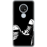 Чехол Uprint Nokia 7.2 Black Sneakers