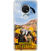 Чехол Uprint Nokia 7.2 Pubg parachute