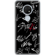 Чехол Uprint Nokia 7.2 Stray Kids автограф