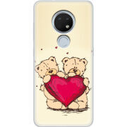 Чехол Uprint Nokia 7.2 Teddy Bear Love