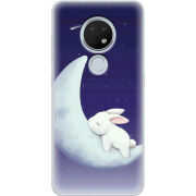 Чехол Uprint Nokia 7.2 Moon Bunny