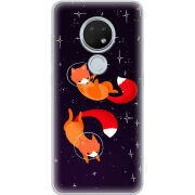 Чехол Uprint Nokia 7.2 Fox-Astronauts