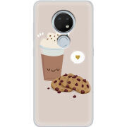 Чехол Uprint Nokia 7.2 Love Cookies