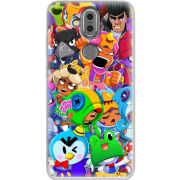 Чехол Uprint Nokia 8.1 friends brawl stars