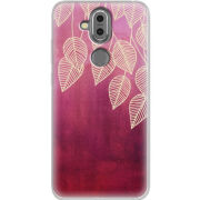 Чехол Uprint Nokia 8.1 Gold Leaves