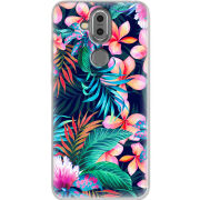 Чехол Uprint Nokia 8.1 flowers in the tropics