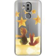 Прозрачный чехол Uprint Nokia 8.1 Little Prince