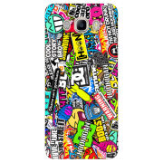 Чехол Uprint Samsung J510 Galaxy J5 2016 Multicolored Inscriptions