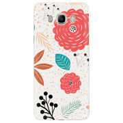 Чехол Uprint Samsung J510 Galaxy J5 2016 Line Flowers
