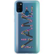 Прозрачный чехол Uprint Samsung M307 Galaxy M30s Именной