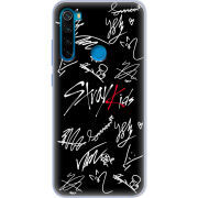 Чехол Uprint Xiaomi Redmi Note 8 Stray Kids автограф