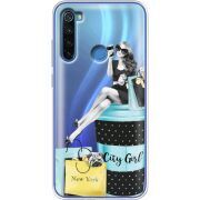 Прозрачный чехол Uprint Xiaomi Redmi Note 8 City Girl