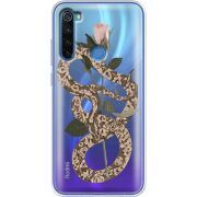 Прозрачный чехол Uprint Xiaomi Redmi Note 8 Glamor Snake