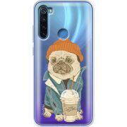 Прозрачный чехол Uprint Xiaomi Redmi Note 8 Dog Coffeeman