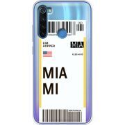 Прозрачный чехол Uprint Xiaomi Redmi Note 8 Ticket Miami