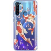 Прозрачный чехол Uprint Xiaomi Redmi Note 8 Japanese Koi Fish