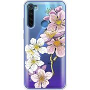 Прозрачный чехол Uprint Xiaomi Redmi Note 8 Cherry Blossom