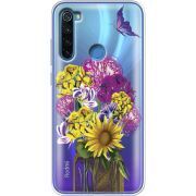 Прозрачный чехол Uprint Xiaomi Redmi Note 8 My Bouquet