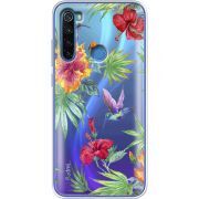 Прозрачный чехол Uprint Xiaomi Redmi Note 8 Tropical