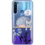 Прозрачный чехол Uprint Xiaomi Redmi Note 8 Just Love