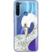 Прозрачный чехол Uprint Xiaomi Redmi Note 8 Swan