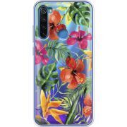 Прозрачный чехол Uprint Xiaomi Redmi Note 8 Tropical Flowers