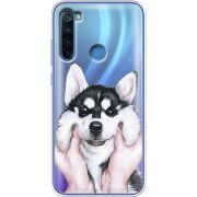 Прозрачный чехол Uprint Xiaomi Redmi Note 8 Husky