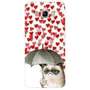Чехол Uprint Samsung J710 Galaxy J7 2016 Raining Hearts