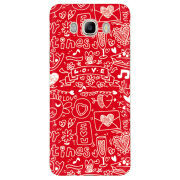 Чехол Uprint Samsung J710 Galaxy J7 2016 Happy Valentines