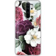 Прозрачный чехол Uprint Xiaomi Redmi Note 8 Pro Floral Dark Dreams