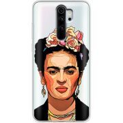 Прозрачный чехол Uprint Xiaomi Redmi Note 8 Pro Фрида Кало