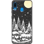 Черный чехол Uprint Samsung A205 Galaxy A20 