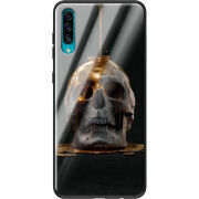 Защитный чехол BoxFace Glossy Panel Samsung Galaxy A30s Gold Skull