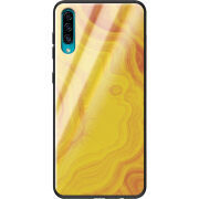 Защитный чехол BoxFace Glossy Panel Samsung Galaxy A30s Yellow Marble