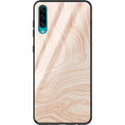 Защитный чехол BoxFace Glossy Panel Samsung Galaxy A30s Delicate Marble