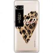 Прозрачный чехол Uprint Meizu Pro 7 Wild Love