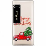 Прозрачный чехол Uprint Meizu Pro 7 Holiday Car