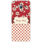 Чехол Uprint Samsung J320 Galaxy J3 2016 Именной Polka Dots