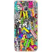 Чехол Uprint Samsung J320 Galaxy J3 2016 Multicolored Inscriptions