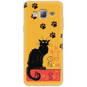 Чехол Uprint Samsung J320 Galaxy J3 2016 Noir Cat