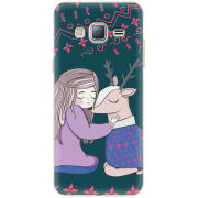 Чехол Uprint Samsung J320 Galaxy J3 2016 Girl and deer