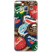 Чехол Uprint Samsung J320 Galaxy J3 2016 Drink Lids