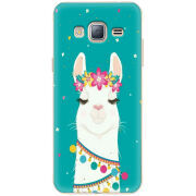 Чехол Uprint Samsung J320 Galaxy J3 2016 Cold Llama