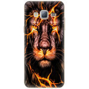 Чехол Uprint Samsung J320 Galaxy J3 2016 Fire Lion