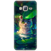 Чехол Uprint Samsung J320 Galaxy J3 2016 White Tiger Cub