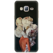 Чехол Uprint Samsung J320 Galaxy J3 2016 Exquisite White Flowers