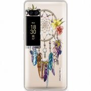Чехол со стразами Meizu Pro 7 Dreamcatcher