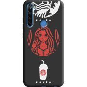 Черный чехол Uprint Xiaomi Redmi Note 8 RedWhite Coffee