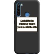 Черный чехол Uprint Xiaomi Redmi Note 8 